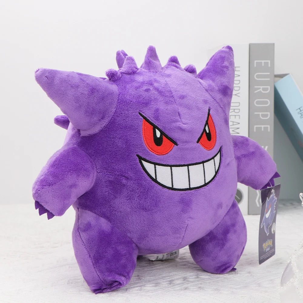 Gengar Shiny Plush Toy Peluche Dolls Psyduck Stuffed Figure for Kids Gift Stuffed Collection Doll