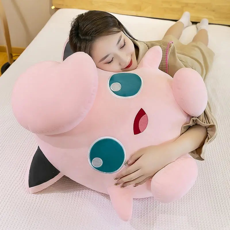 Adorable 60cm Jigglypuff Plush: Cuddle Buddy & Charming Decor