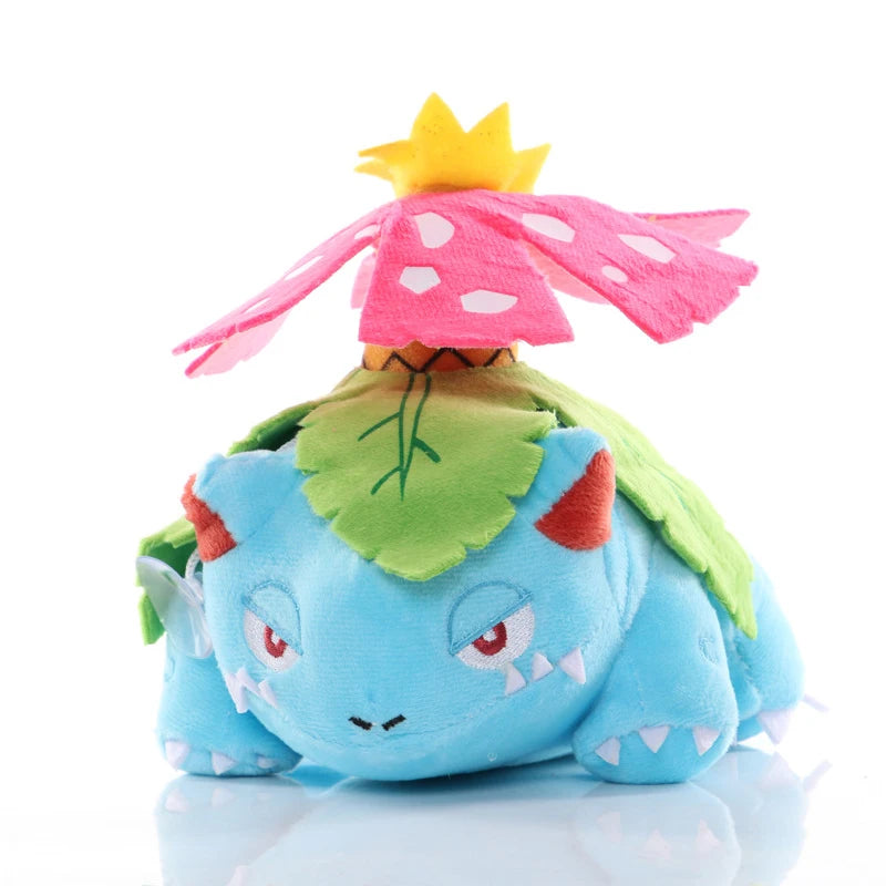 20cm Anime Pikachu Charmeleon Blastoise Ivysaur Doll Pokémon Wartortle Plush Toy Cartoon Venusaur Cyndaquil Charizard Plushie