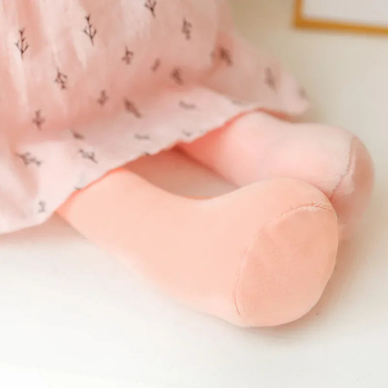 Kawaii Long Ear Rabbit Plush Toys Baby Sleep Comfort Dolls Stuffed Soft Animal Toys Lovely Rabbit for Children Girls Room Decor