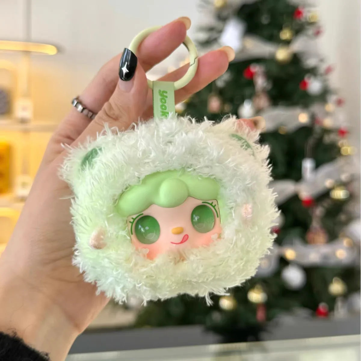 Hot Yooki V4 10cm Pendant Gen Bite Bear Series Vinyl Mini Blind Box Cute Decor Collection Figurine Kid Bestie Girl New Year Toys