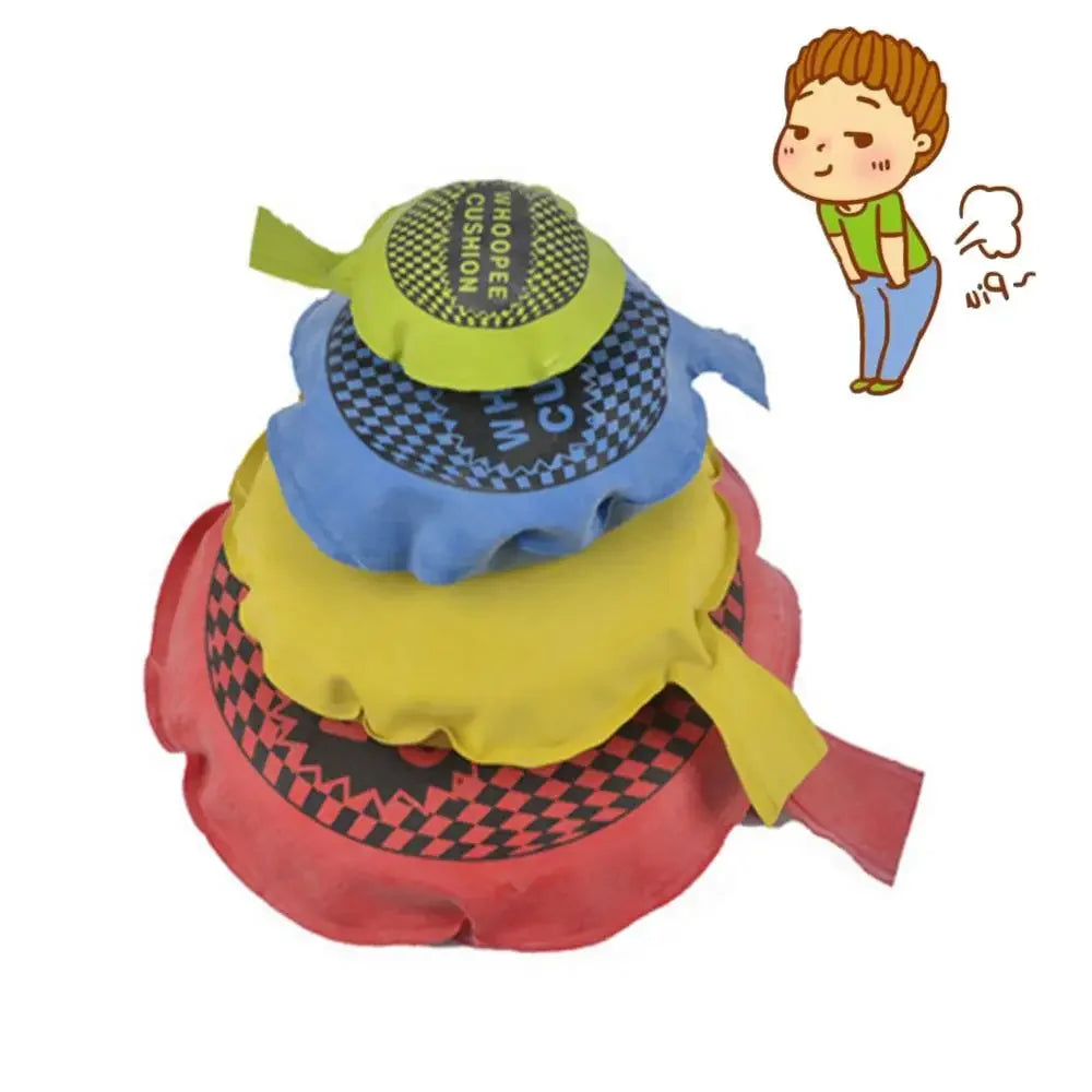 Kids Fun Baby Prank Toys Whoopee Cushion Jokes Gags Pranks Maker Trick Funny Toy Fart Pad Pillow Perdushka For Child Adult Toy