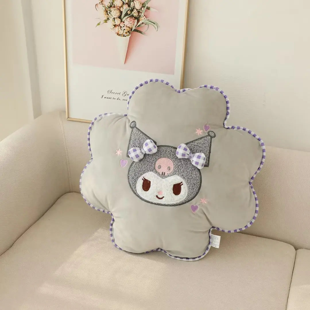 Sanrio My Melody Plush Cushion Cute Cartoon Anime Cinnamoroll Hello Kitty Stuffed Pillow Bithdays Gifts For Girl