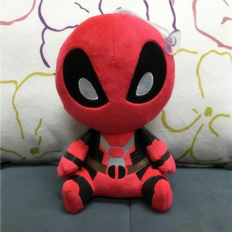 Kawaii Cute 20cm X-men Deadpool Movie Plush Puppet Figure Toys For Children Animal Doll Kawaii Companion For Kids Fans Gifts