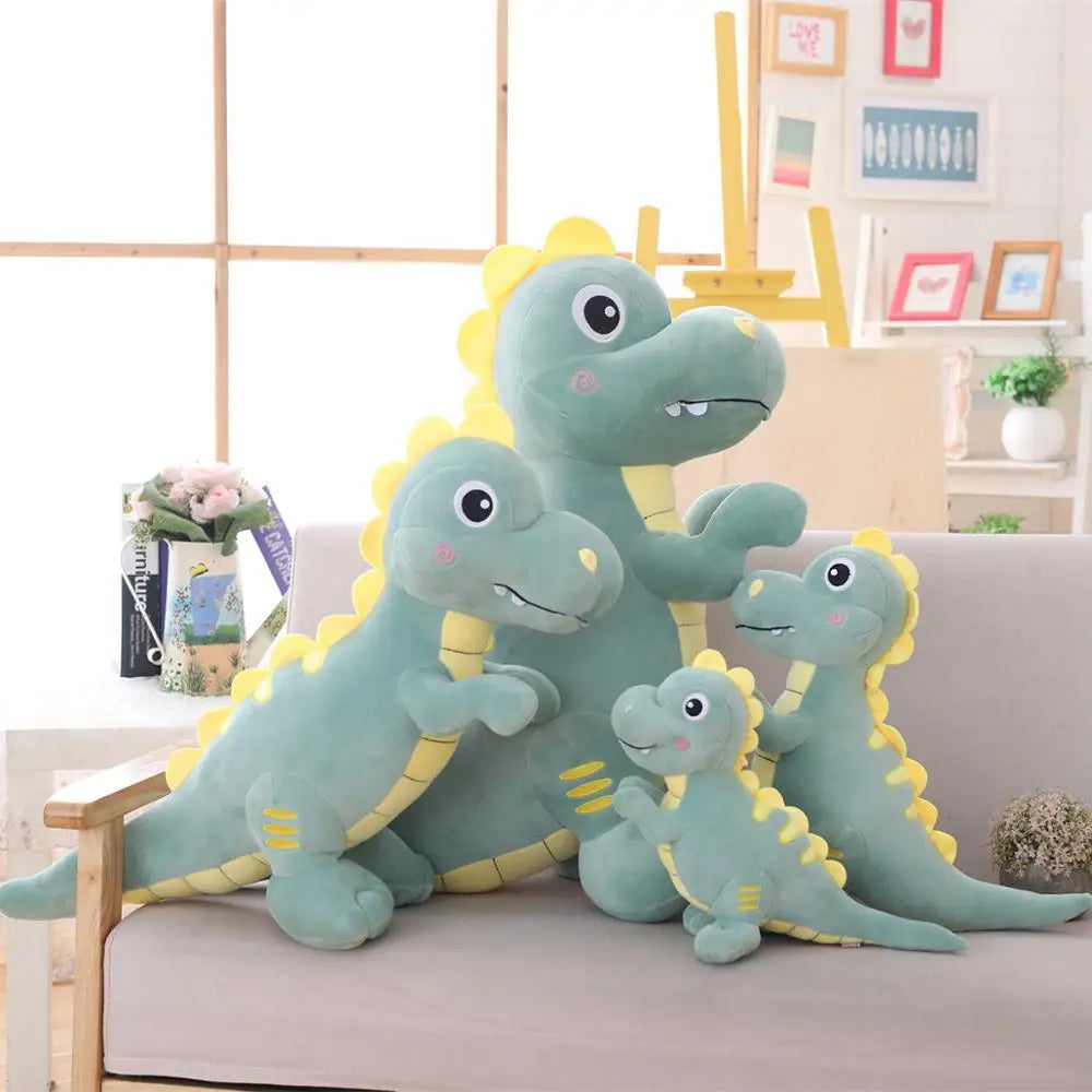 40-90CM Giant Cute Stuffed Down Cotton Dinosaur Plush Toys Cartoon Tyrannosaurus Rex Dolls for  Birthday Gifts