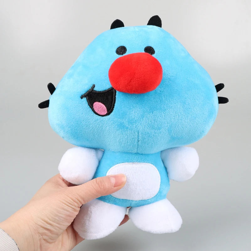 2023 Anime TV Oggy Oggy Blue Kitten Plush Toy