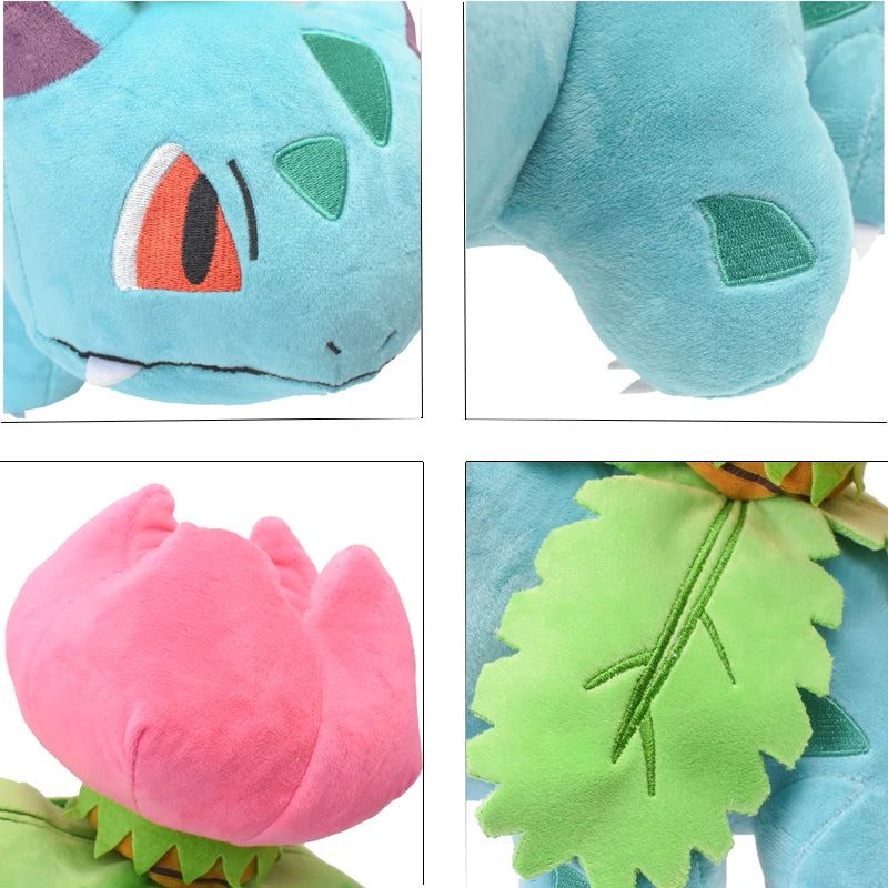 Ivysaur Pokemon Weighted Stuffed Plush Doll Soft Animal Hot Toys Great Halloween Gift