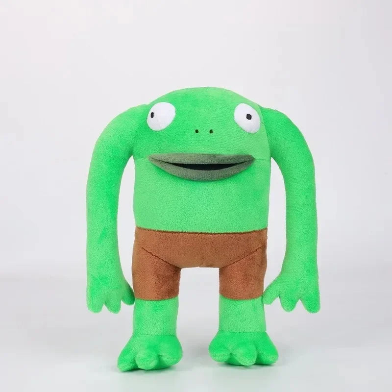 28cm Smiling Friends Plush Toys Mr frog Children Stuffed Doll Toy Kawaii Home Decoration Doll Gifts Smiling Friends Toy for Kids