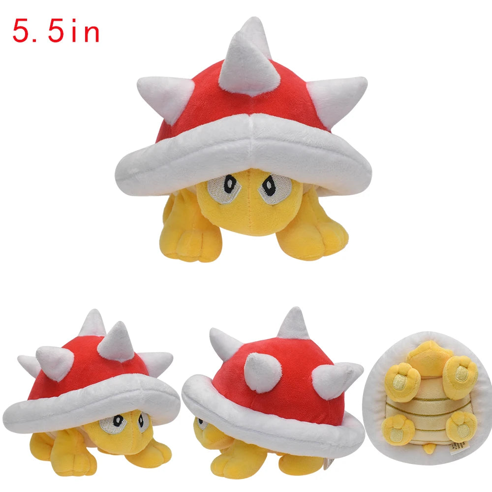 Super Mario Bros Plush Doll Mario Luigi Yoshi Peach Bowser JR Mushroom Peluche Dolls Koopa Troopa Backpack Anime Cartoon Plushie