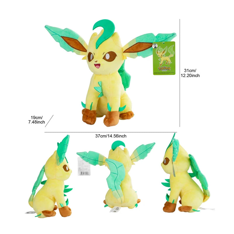 Pekomon Plush Toys Pikachu Leafeon Cubone Rowlet Stuffed Animal Lapras Charmander Squirtle Eevee Umbreon Peluche Doll Gifts Kids