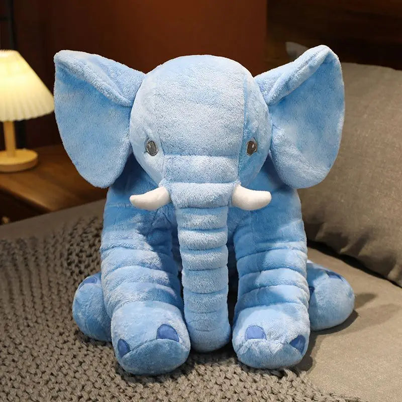 1Pcs 60cm INS Elephant Soft Pillows Kids Sleeping Pillow Stuffed Elephant Comforter Plush Animal Cushion Best Gift For Kids