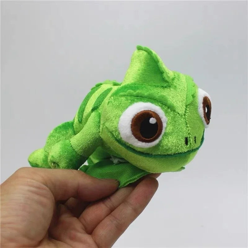 15cm Pascal Rapunzel Chameleon Plush Doll Toy Pascal Stuffed Animals Plush Doll Shoulder Plush Doll Toy Boys Girls Xmas Gift