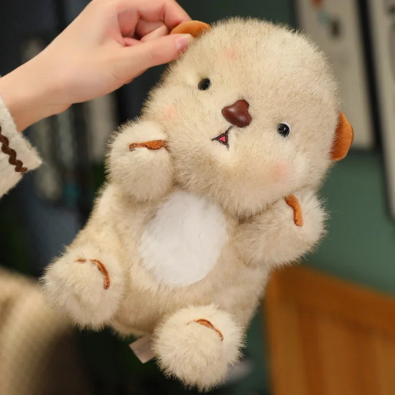 20/30/40cm Simulation Otter Doll Action Figure Plush Toy Anime High Appearance Lifelike Soft Otter Cartoon Christmas Gift