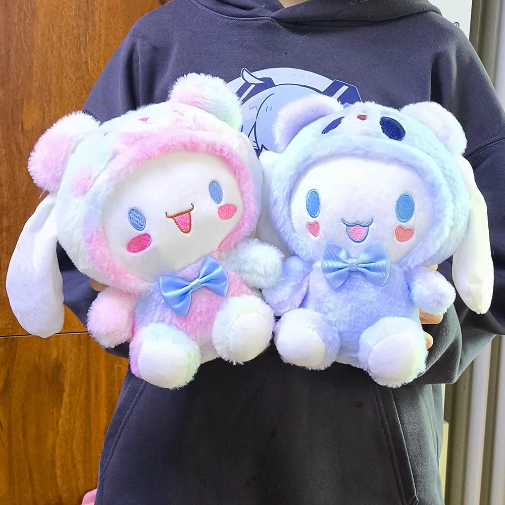 20cm Kawaii Sanrio Plush Doll Toys Cute Hello Kitty Kuromi Cinnamoroll My Melody Lovely Anime Plushie Toy Christmas Gifts