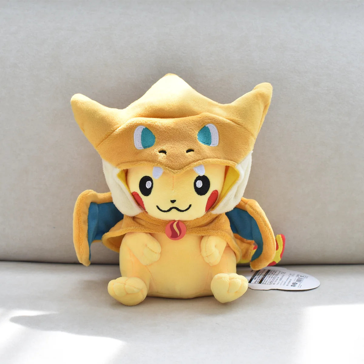 Pokemon Pikachu Cosplay Toys Charizard Snorlax Garchomp Tyranitar Hydreigon Anime Stuffed Plush Cartoon Peluche Dolls