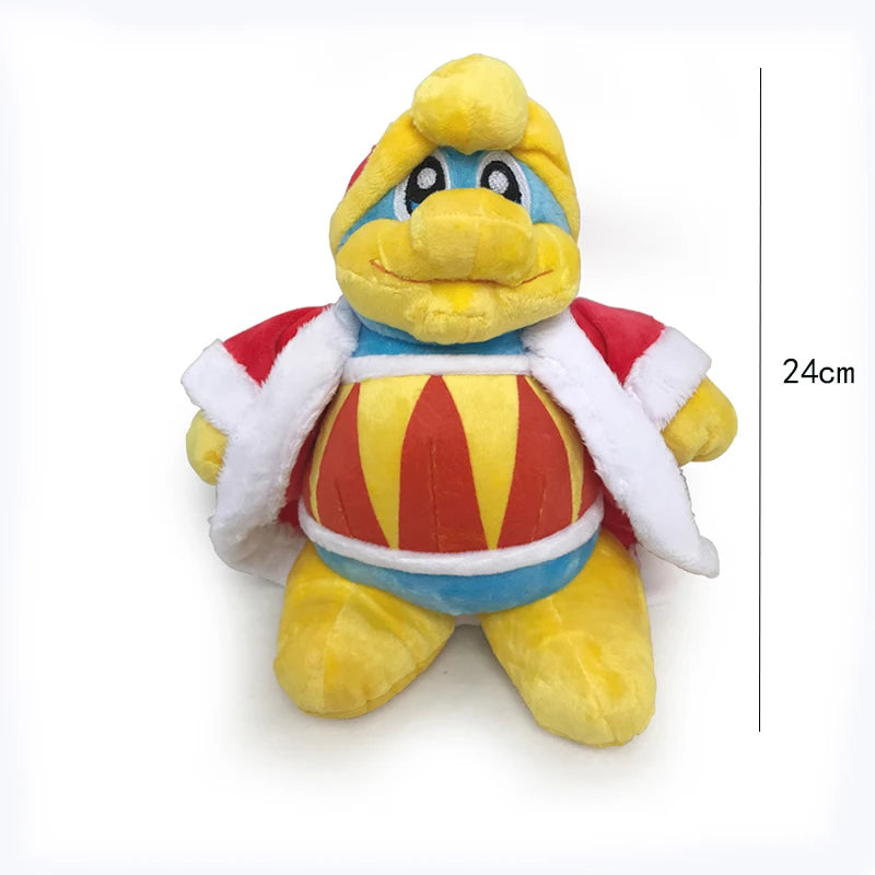 Kirby King Dedede Waddle Dee Meta Knight Elfilin Plush Toy Kawaii Cartoon Peluche Doll for Kids Birthday Christmas Gift