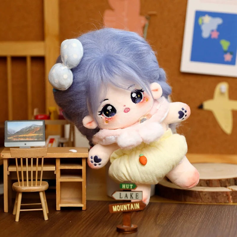 Cute New Idol Doll Anime Plush Star Dolls Stuffed Customization Figure Toys Cotton Plushies Toys Fans Collection Gift