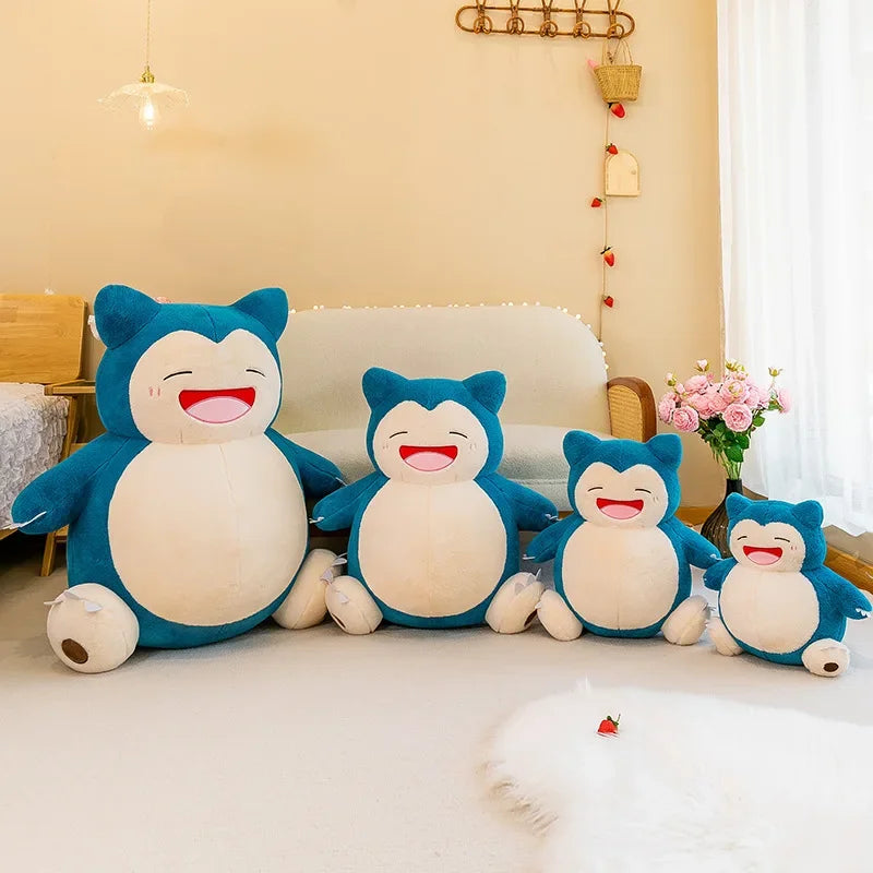 85 Cm  Big Size Pokemon Rabbit Fur Snorlax Doll Plush Animal Plush Toy Stuffed Animal Kawaii Room Decoration Toy Plushies Gift