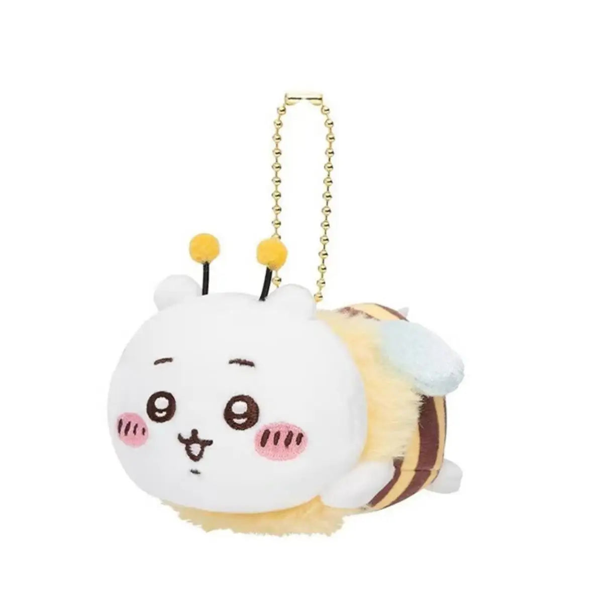 Chiikawa Series Little Bee Plush Keychain Cute Hachiware Plushie USAGI Stuff Toys Bag Pendant Doll Birthday Gift For Fans