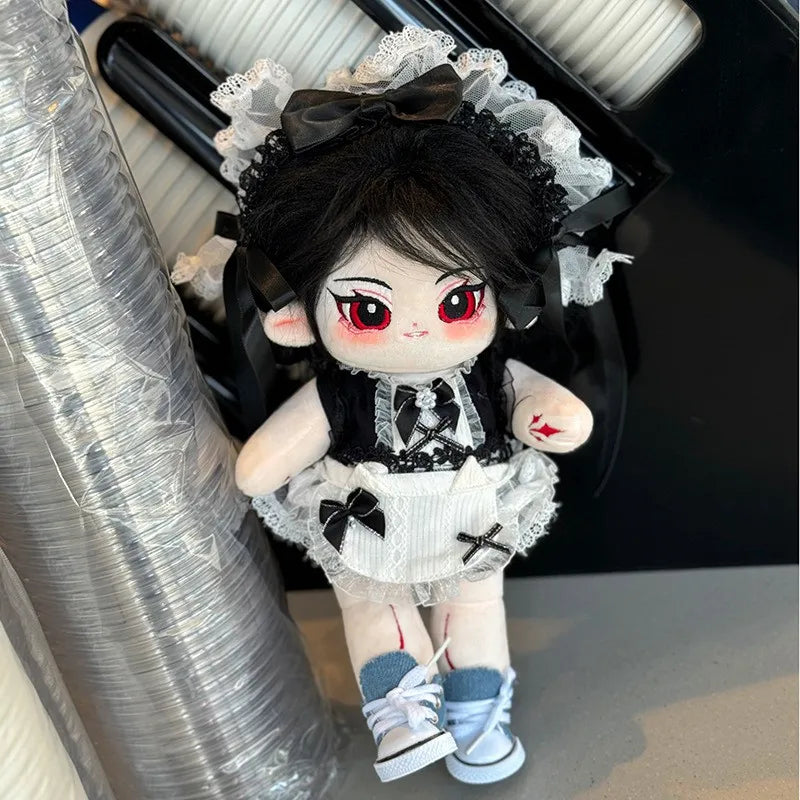 25cm Kawaii Long Legs Plush Cotton Doll Cute Idol Stuffed Super Star Figure Dolls Cute Plush Girl Doll Can Change Clothes Gift