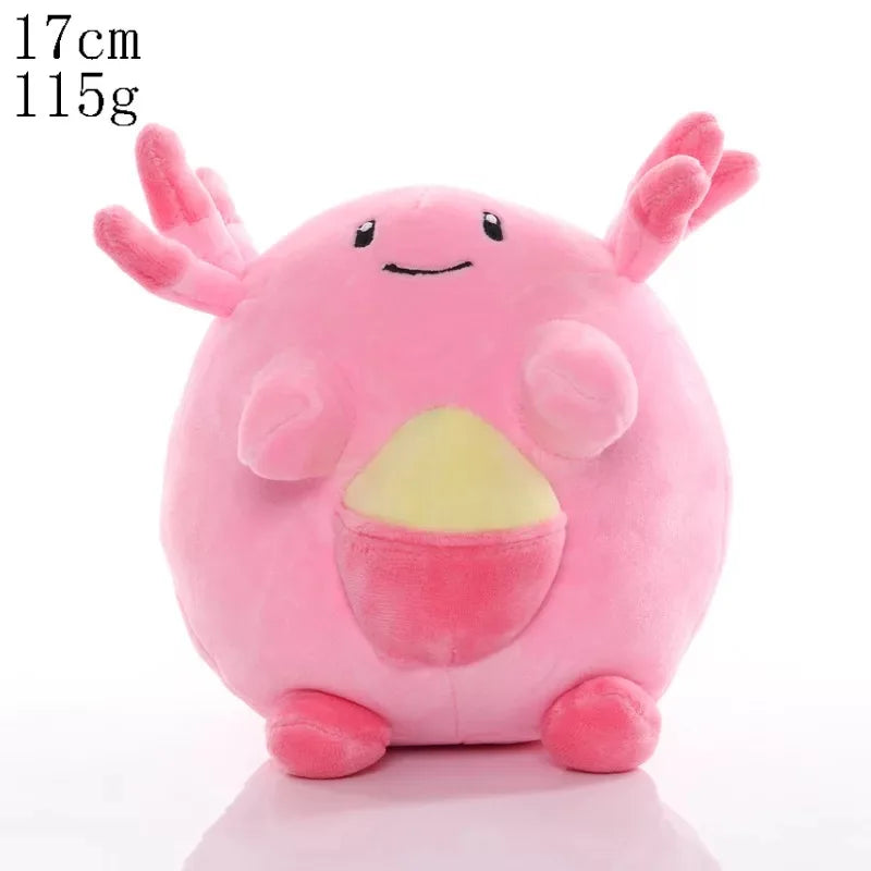 Kawaii Pokemon Pikachu Plush Lovely Chikorit Stuffed Doll Gengar Spheal  Eevee Peluche Cute Toys Hobbies Xmas Gift For Kids