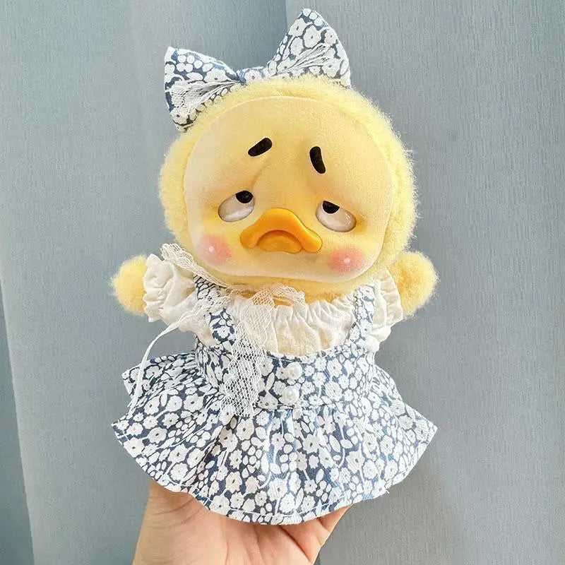 Clothes only for Annoying Duck for Upset Duck Plush Series Baby Clothes Accessories Small Yellow Duck Doll Clothes