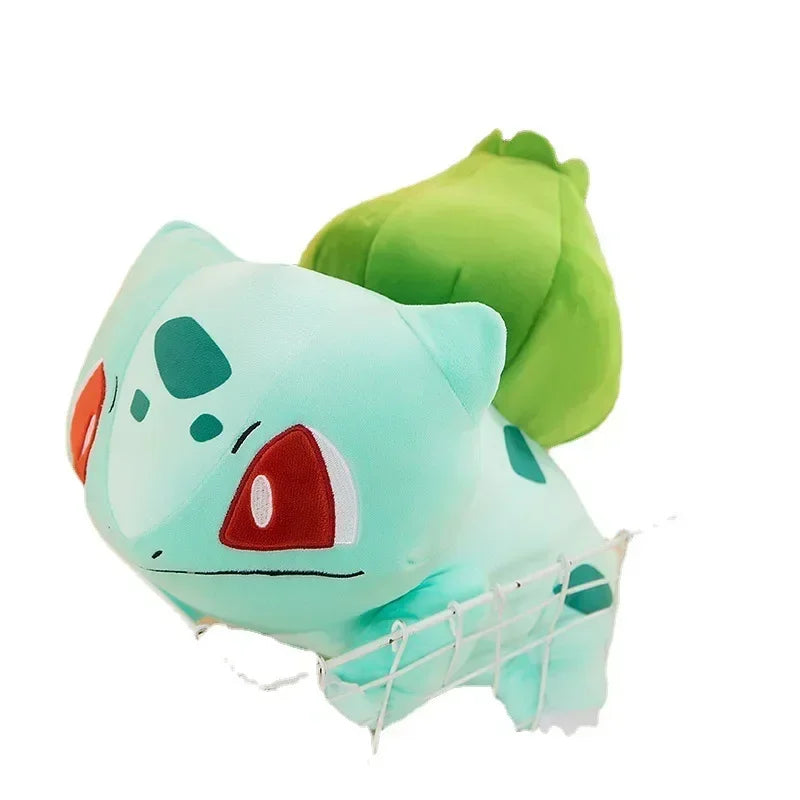 95CM Super Big Kawaii Pokémon Anime Bulbasaur Doll Cartoon Plush Soft Plushies Stuffed Animal