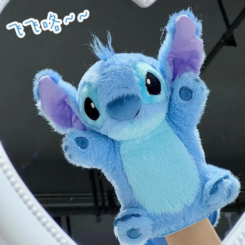 Disney Lilo and Stitch Animation Peripheral Stitch Girly Heart Plush Toy Creative Learning Stationery Bag Student Holiday Gift