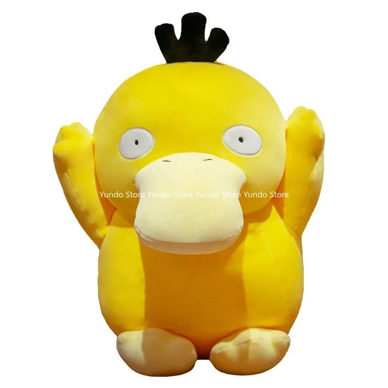 100cm Super Big Size Pokémon Anime Plush Standing Psyduck Stuffed Doll Big Size Pillow Children's Birthday Gift Stuffed Animals