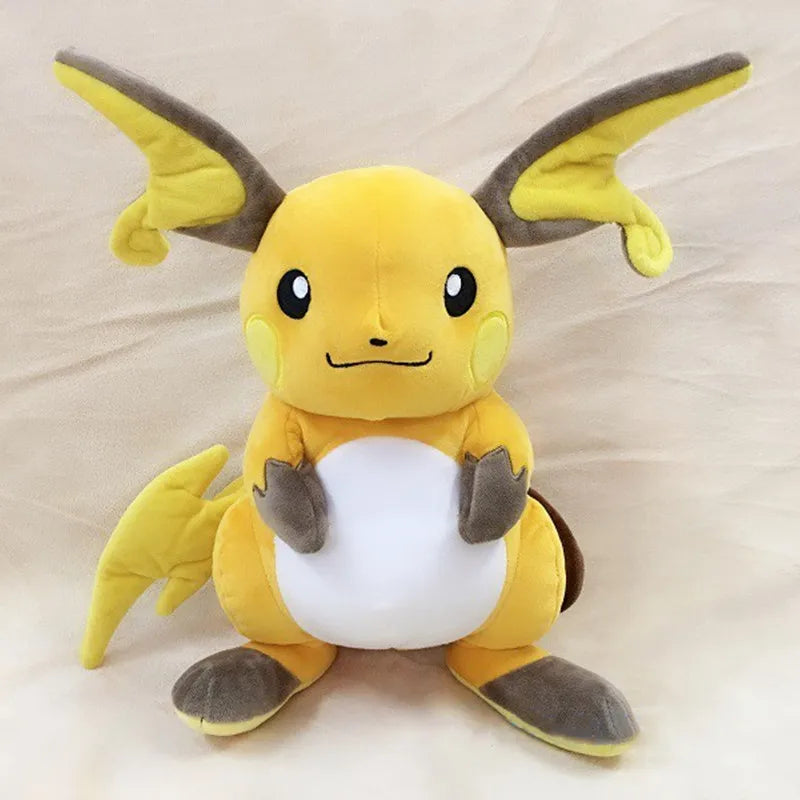 Anime Pokemon Plush Toy Pikachu Pichu Raichu Evolution Stuffed Doll Decoration Christmas Kids Birthday Gift