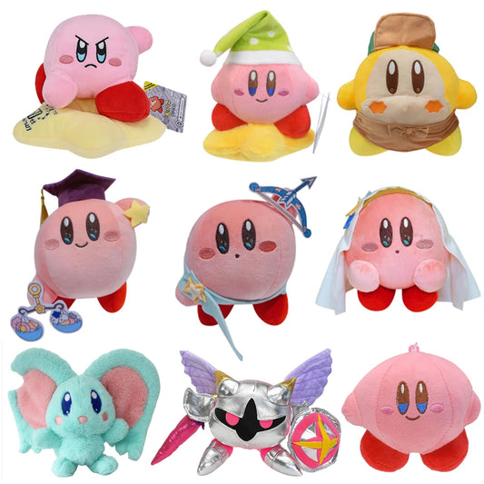 Game Star Kirby Plush Toy Waddle Dee Stuffed Peluche Kirby's Dream Land Surrounding Toys Collection for Christmas Birthday Gift