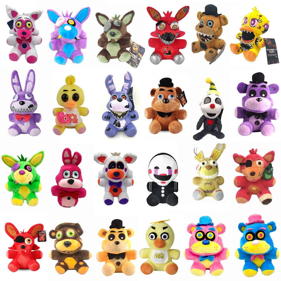 Premium 18cm FNAF Purple Plush Nightmare Plush - Plushy Mart