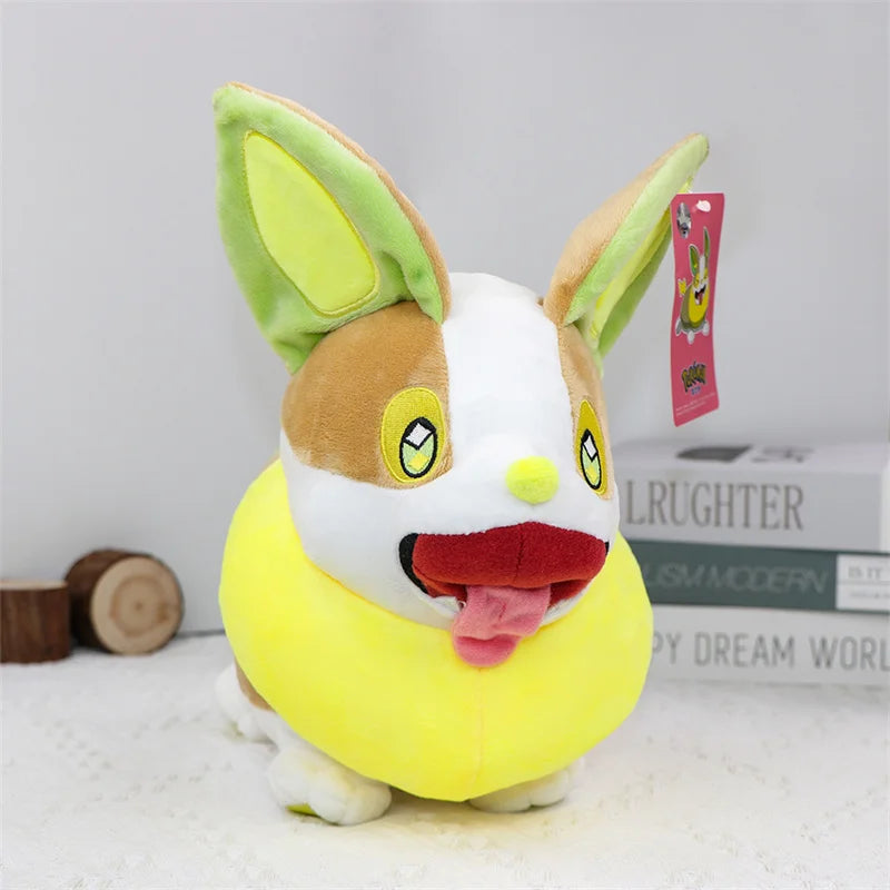 Original Pekomon Eevee Yamper Emolga Alolan Vulpix Plush Toys Leafeon Umbreon Espeon Sylveon Anime Stuffed Peluche Doll Gifts