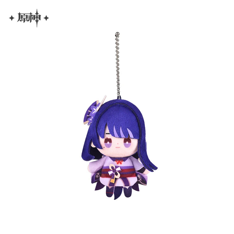 7cm Genshin Impact Anime Game 2023 Carnival Theme Finger Doll Plush Cartoon Pendant Zhongli Furina Nahida Toys Halloween Gift