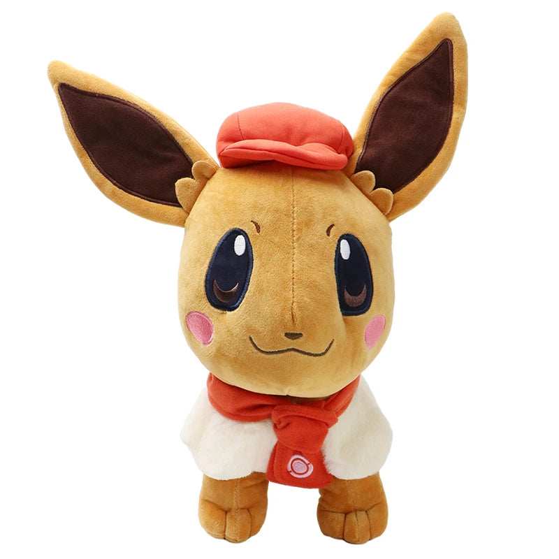 Big Size Pokemon Plush Toys Eevee Umbreon Cartoon Figure Peluche Dolls KJolteon Vaporeon Sylveon Anime Stuffed Dolls Gifts