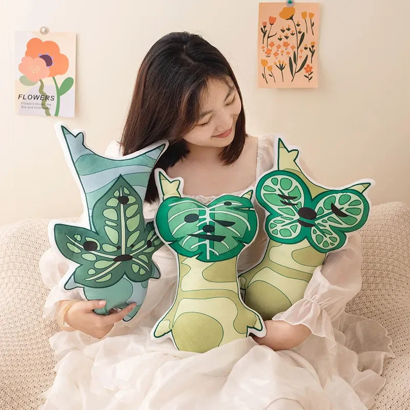 Game Anime Doll Zelda Tears Of The Kingdom Makar Korok Plush Toy Pendant Stuffed Pillow Yahaha Kids Decoration Game Lovers Gift