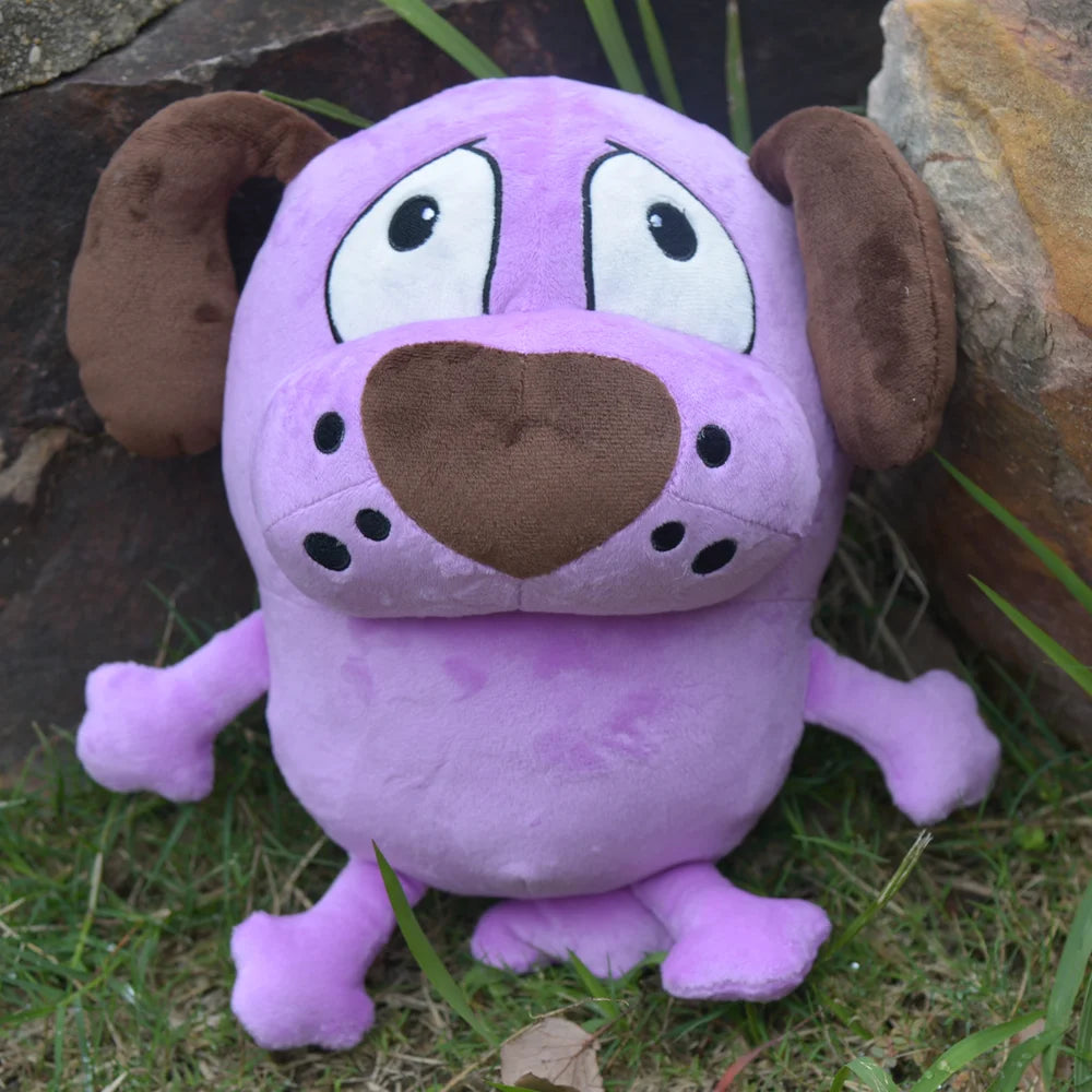 TreasuringU Purple Dog Plush Toys Cartoon Animals Fluffy Dolls Kawaii Dog Stuffes Toy Plushie Christmas Gifts