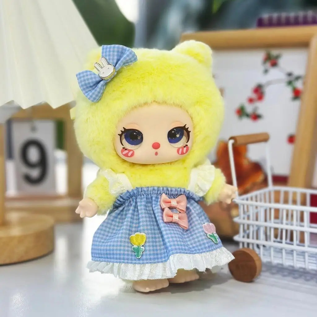 16cm Mini Plush Doll'S Clothes Outfit Accessories For Liila LUCKY CAT Idol various styles of dresses Clothing Gift