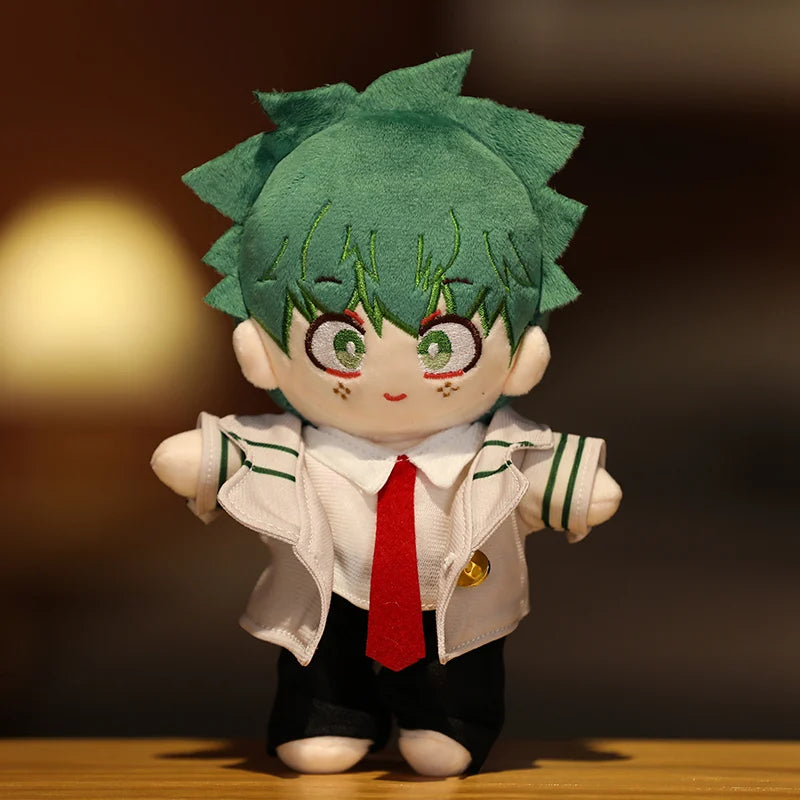 20cm Lovely Cartoon Anime Plush Toys Bakugou Katsuki Todoroki Shoto Midoriya Izuku Bolster Plush Boku No Hero Academia Pillow