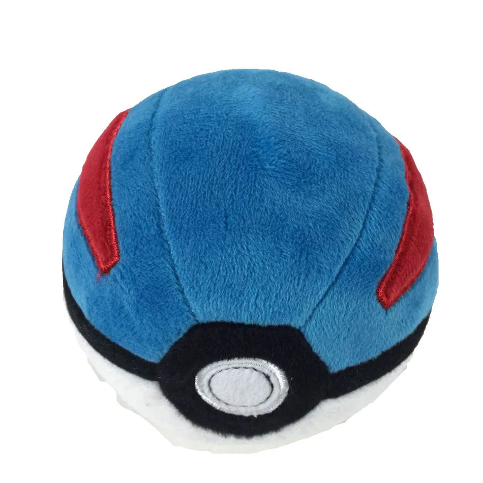 Pokeball Plush Master Ball Poke Ball Great Ball Beast Ball Dusk Ball Hisuian Ultra Ball Toys for Children Kids Christmas Gift