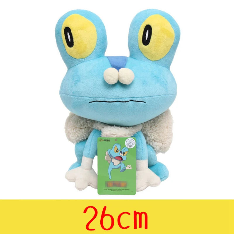 Pokemon Plush with Tag Charmander Squirtle Bulbasaur Eevee Pikachu Plush Doll Cartoon Anime Kids Birthday Gift