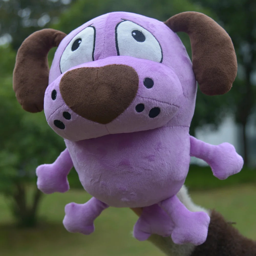 TreasuringU Purple Dog Plush Toys Cartoon Animals Fluffy Dolls Kawaii Dog Stuffes Toy Plushie Christmas Gifts