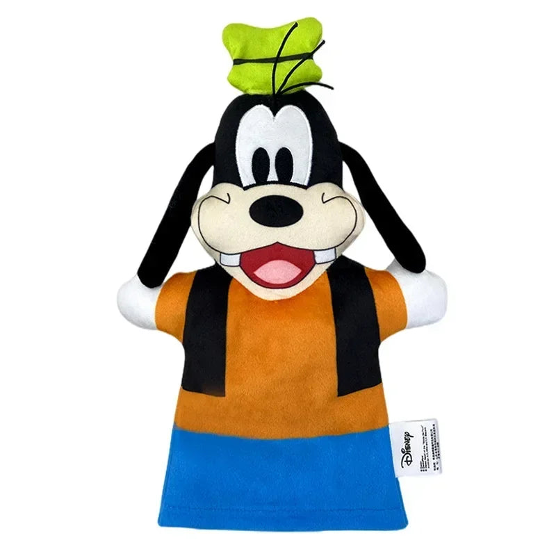 Disney Cartoon Hand Puppet Mickey Mouse Donald Duck Winnie the Pooh Plush Toy Interactive Parent-child Hand Puppet