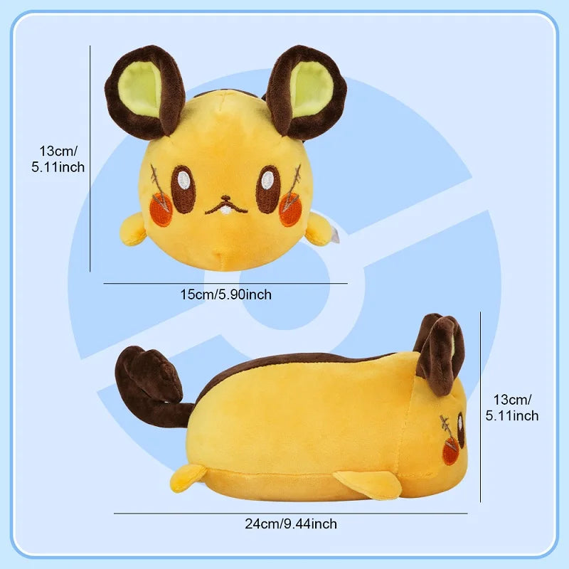 Pokemon Plush Toys Meowth Phanpy Dedenne Sprigatito Finizen Poliwag Gengar Sthffed Quaxly Riolu Litwick Peluche Dolls Gifts Kids