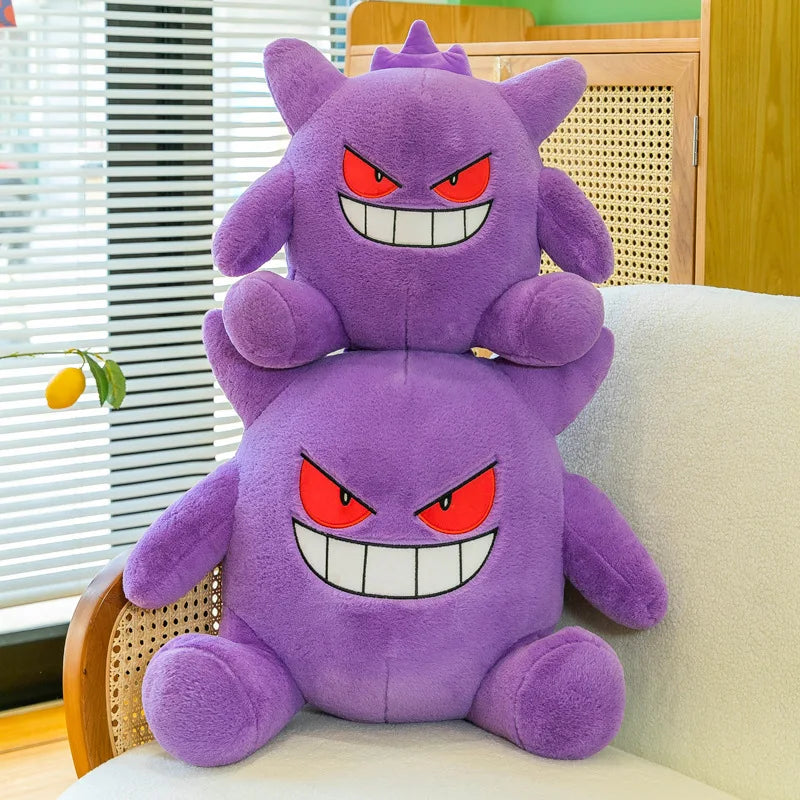 30-65cm Gengar Peluche Pokemon Plush Toys Anime Stuffed Toy Doll Kawaii Gengar Pendant Clip Soft Stuffed Plush Doll Gift for Kid