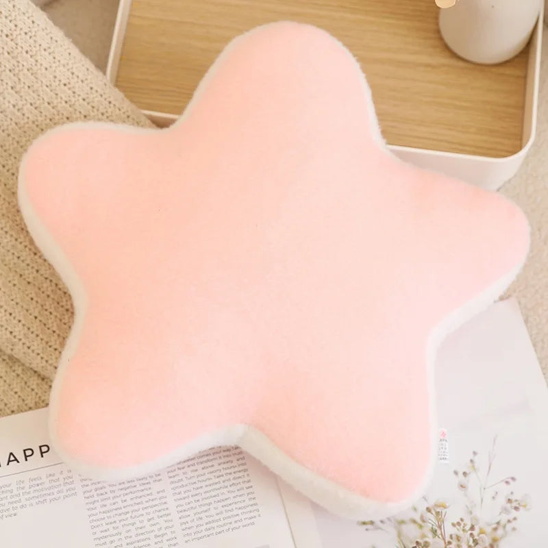 Rainbow Color Party Plush Pillow Soft Moon/Rainbow/Star Stuffed Cartoon Cushion Toy Doll Home Decoration Sofa Pillow Gift