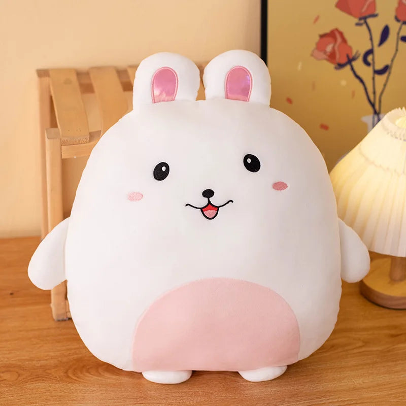 40cm Cuddly Squishy Penguin Pig Rabbit Panda Crab Kawaii Zoo Animal Plush Pillow Soft Plushie Peluche Doll Kids Birthday Gifts