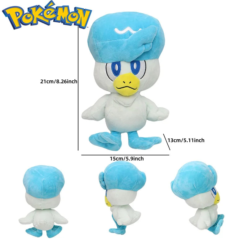 Pokemon Beedrill Sprigatito Fuecoco Quaxly Bidoof Plush Toy Darumaka Wobbuffet Charcadet Pachirisu Oshawott Stuffed Peluche Doll