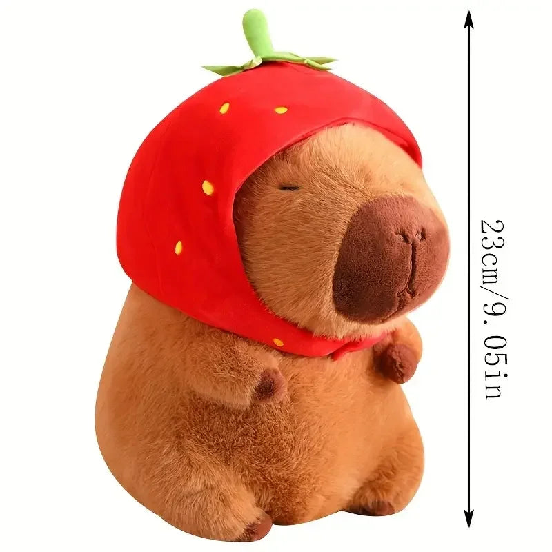 25-55CM Kapibala Capybara Plush Toy Internet Celebrity Capybara Jun Doll Ugly Cute Doll Guinea Pig Doll Boys Girls Anime Kawaii