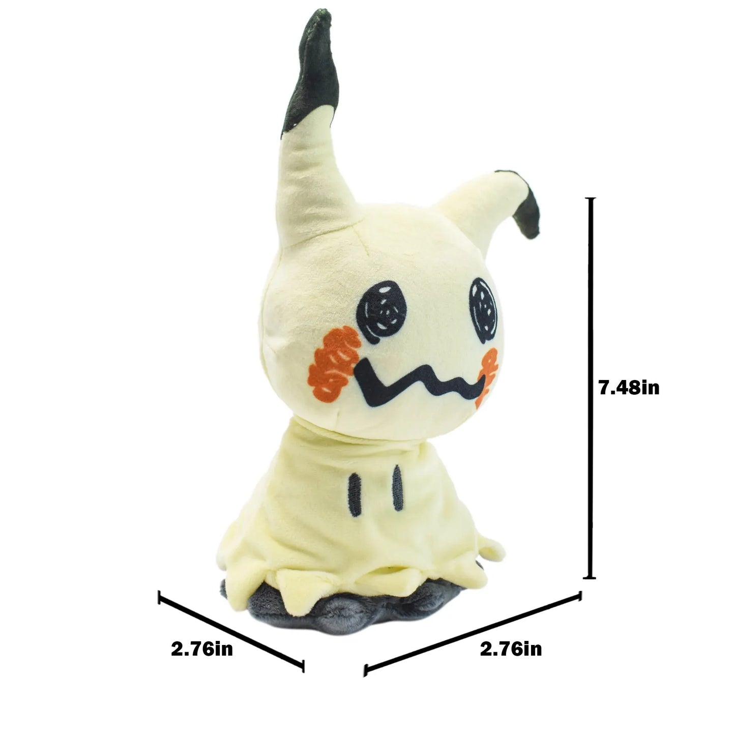 Mimikyu Eevee Stuffed Plush Toy,Birthday Kids Gifts,Christmas,Anime Character Dolls 7"